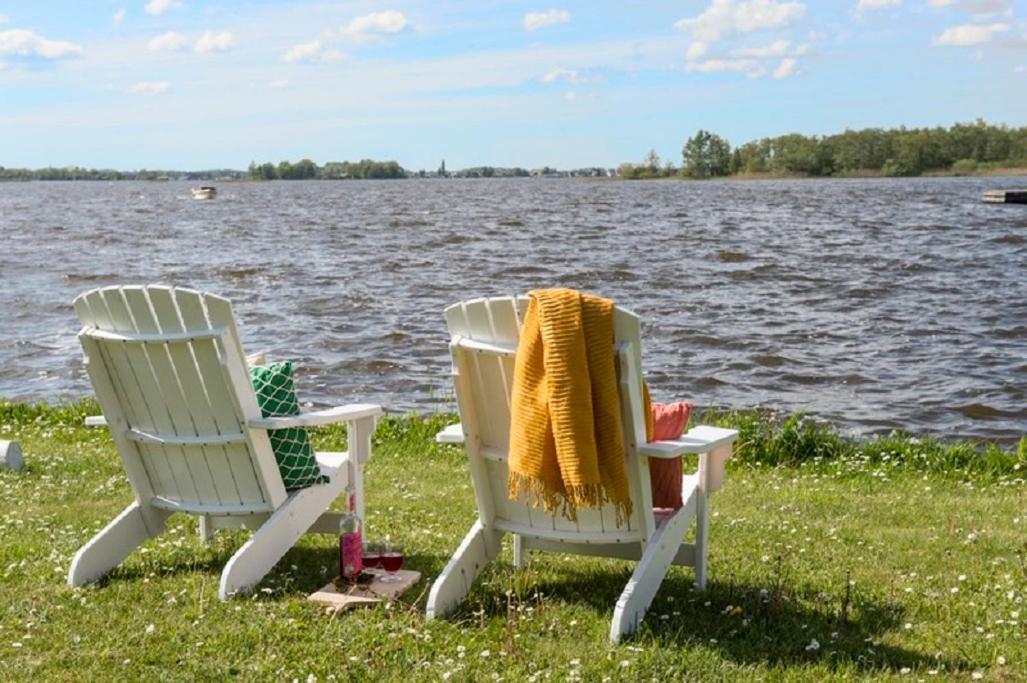 Bungalow Op Eiland Hotel Loosdrecht Bagian luar foto